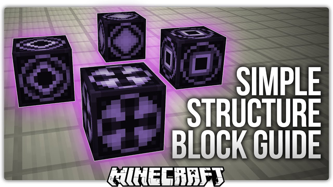 Minecraft 1.10 Structure Block Tutorial / Guide: Everything You NEED To ...