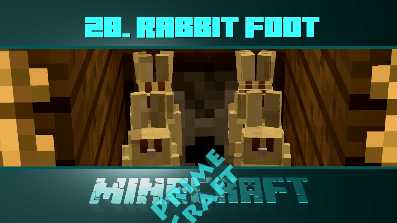 Minecraft 1.11 Solo: Rabbit Foot (The Erabbiticator!) (Primecraft SMP ...