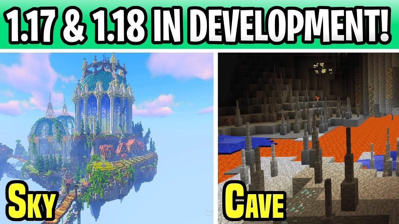 Minecraft 1.17 &  1.18 Already In Development! Cave Update ...