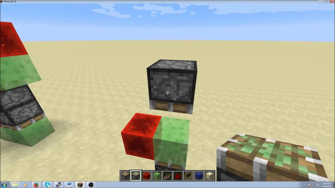 Minecraft 1 8 Slime Block Engines and Elevator Alpha