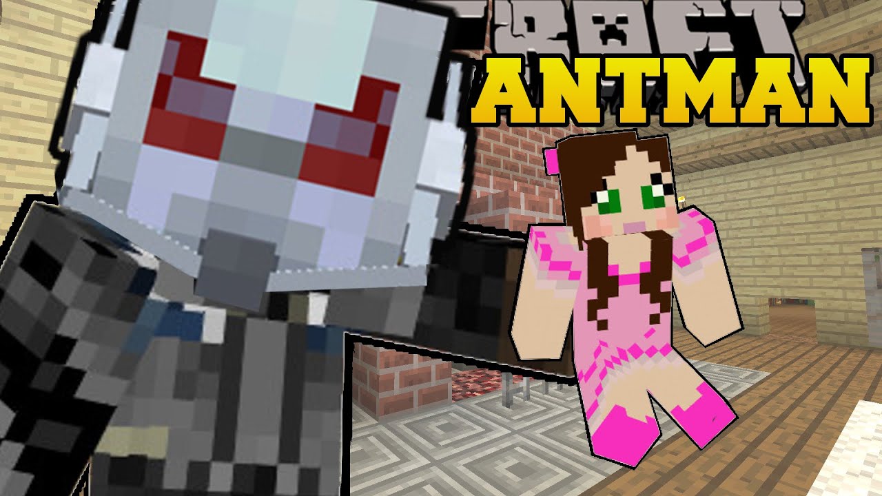 Minecraft: ANTMAN (SHRINK AND GROW YOURSELF &  ANY MOBS ...