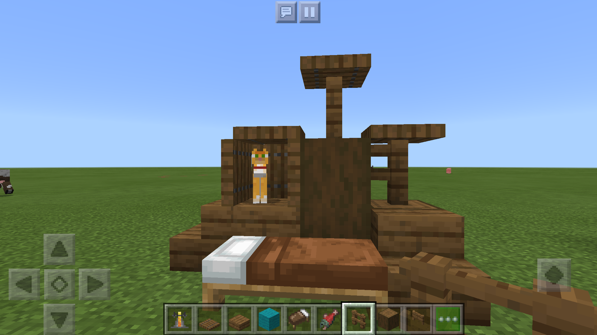 Minecraft cat tower