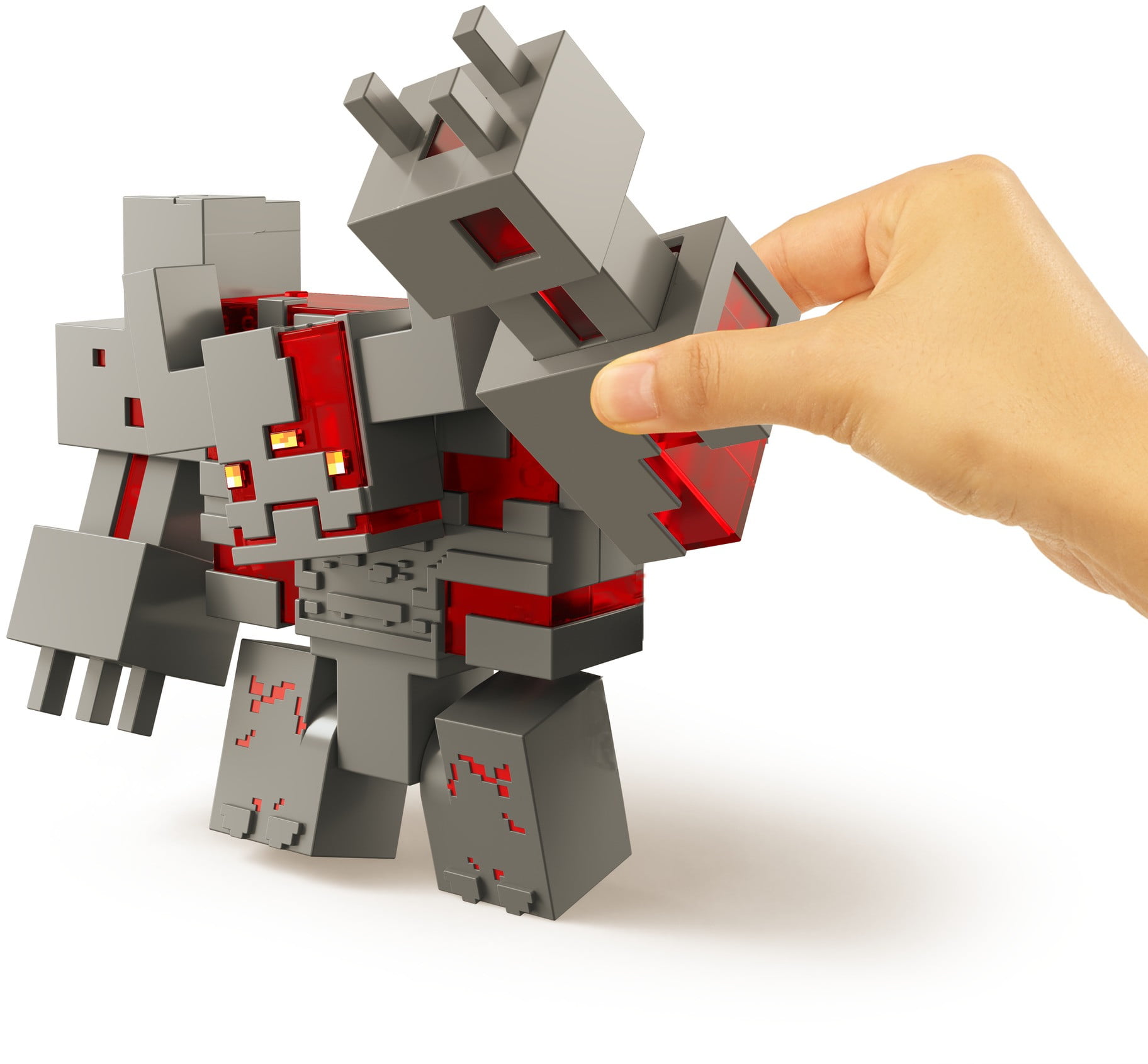 Minecraft Dungeons Redstone Monstrosity Figure