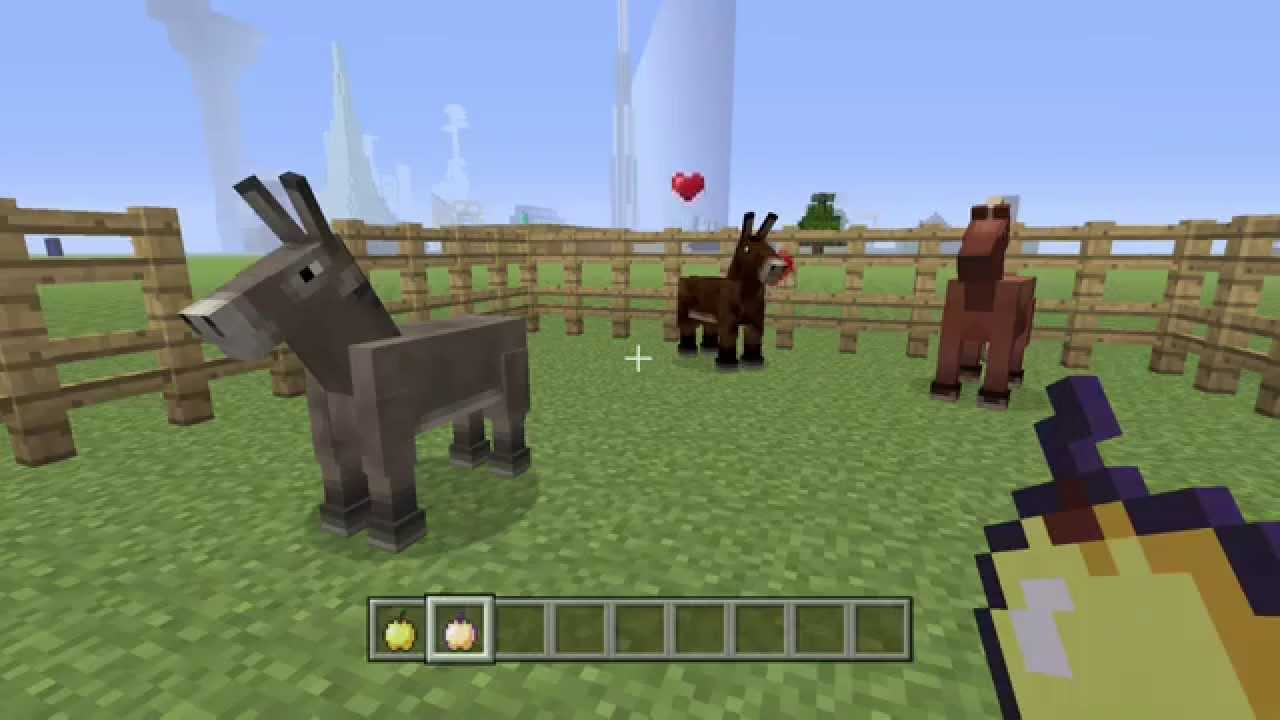 Minecraft : édition Xbox One. How to make a Mule