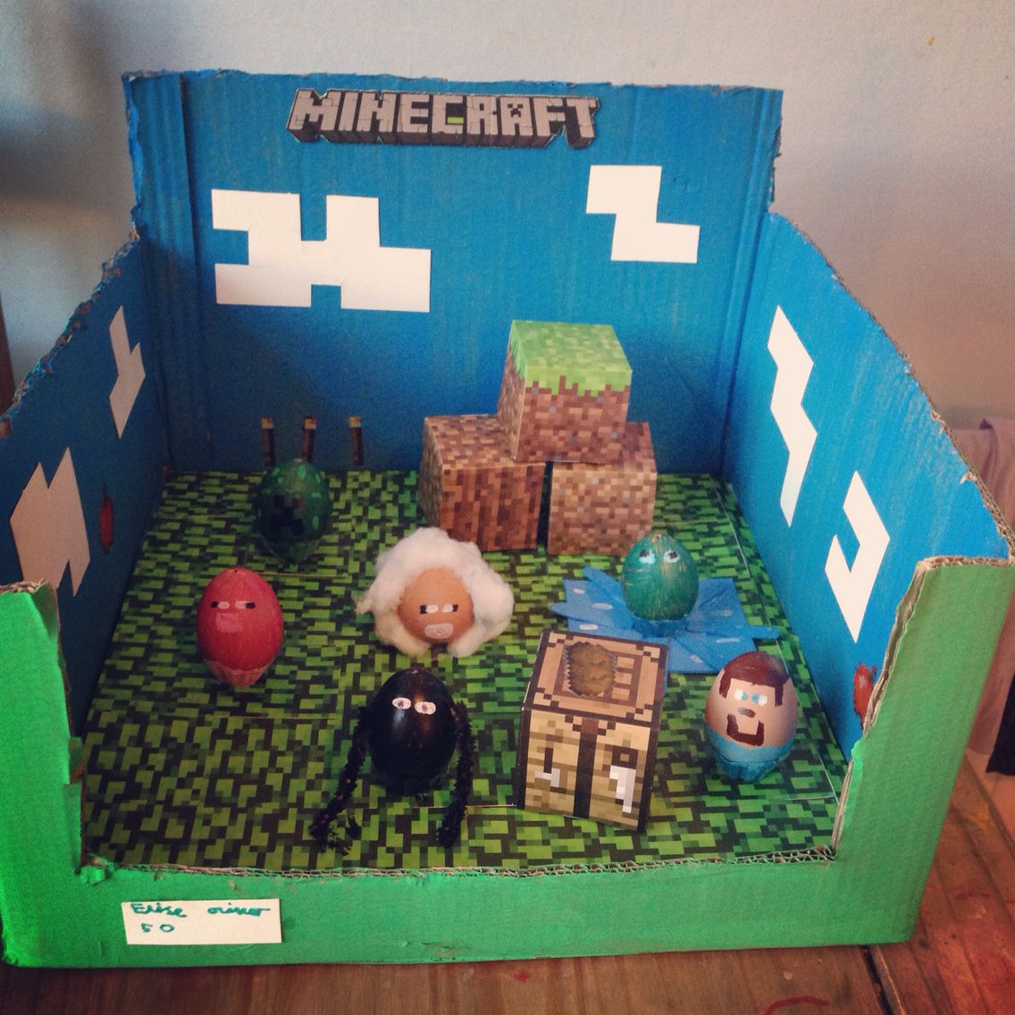 Minecraft Egg decorating