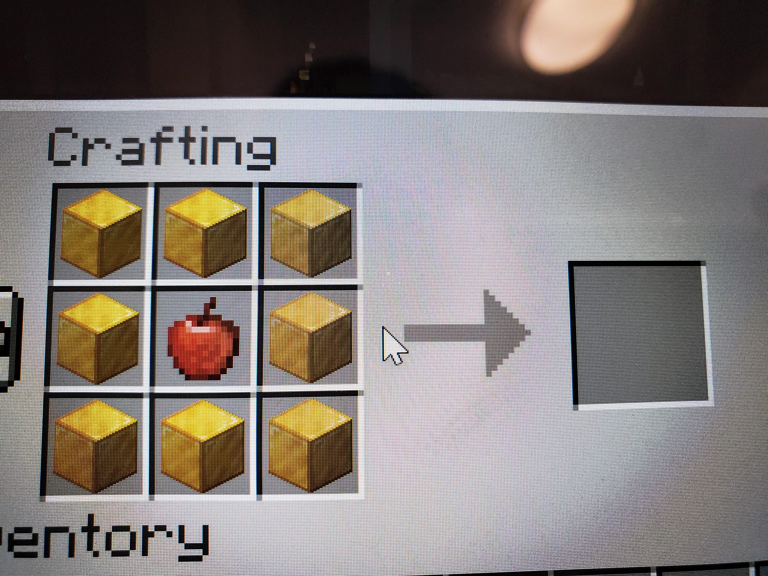 Minecraft Enchanted Golden Apple Crafting