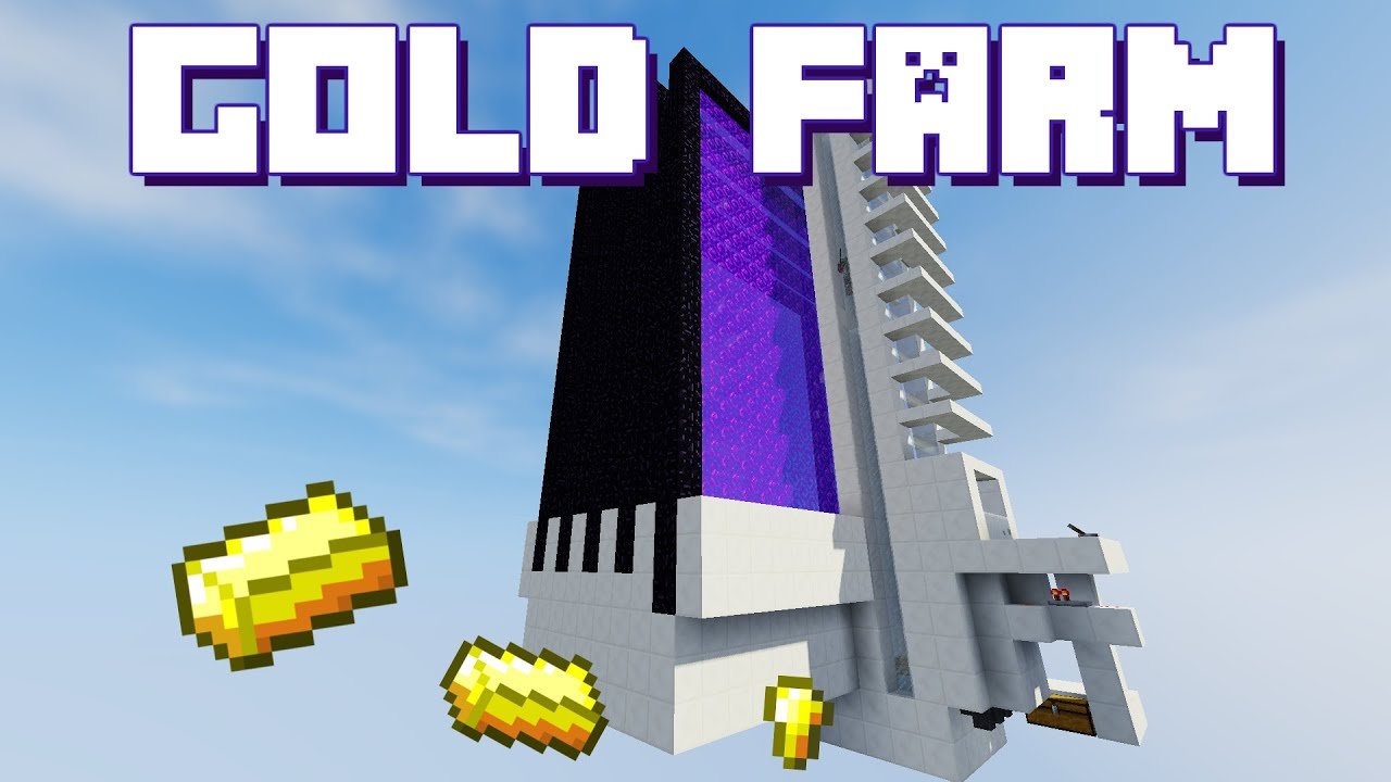 Minecraft: Gold Farm [Tutorial]