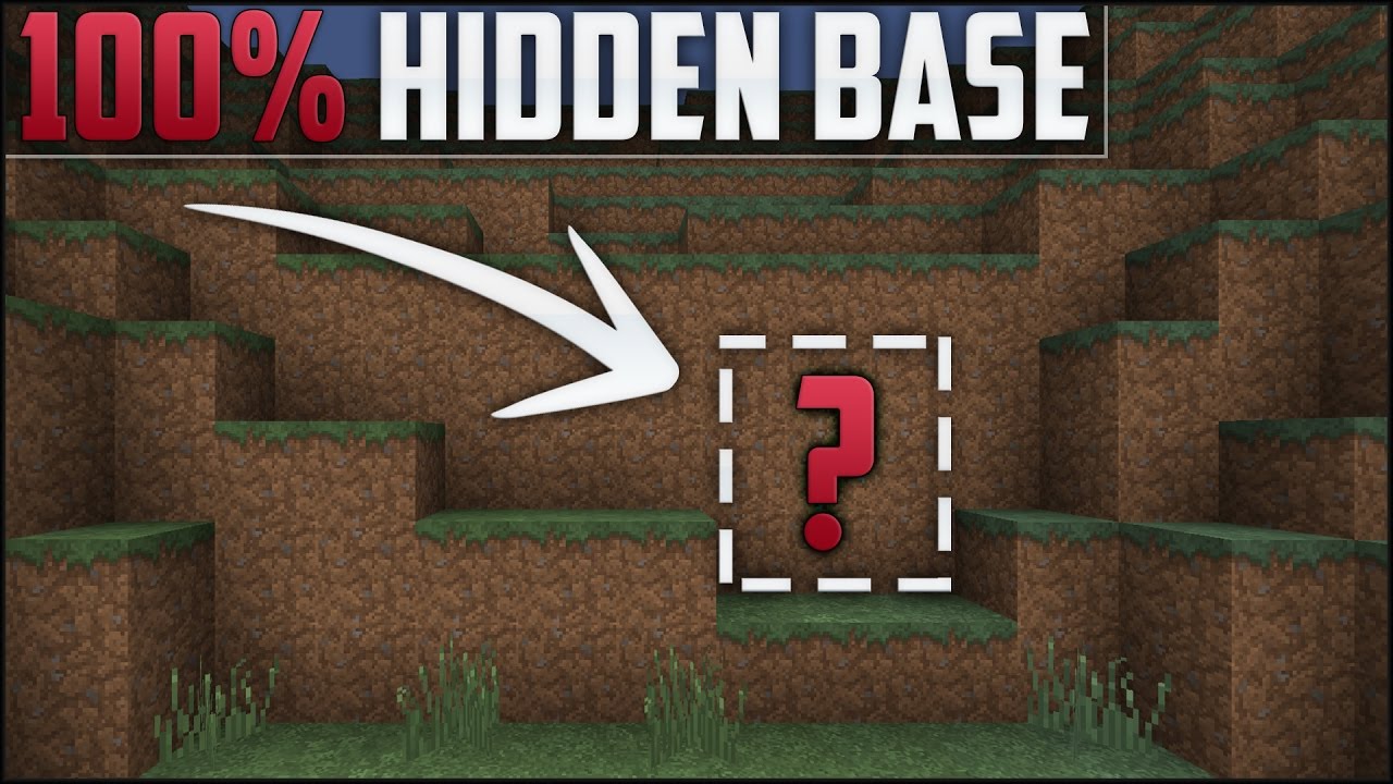 Minecraft: How To Build A Secret Base Tutorial (Hidden ...
