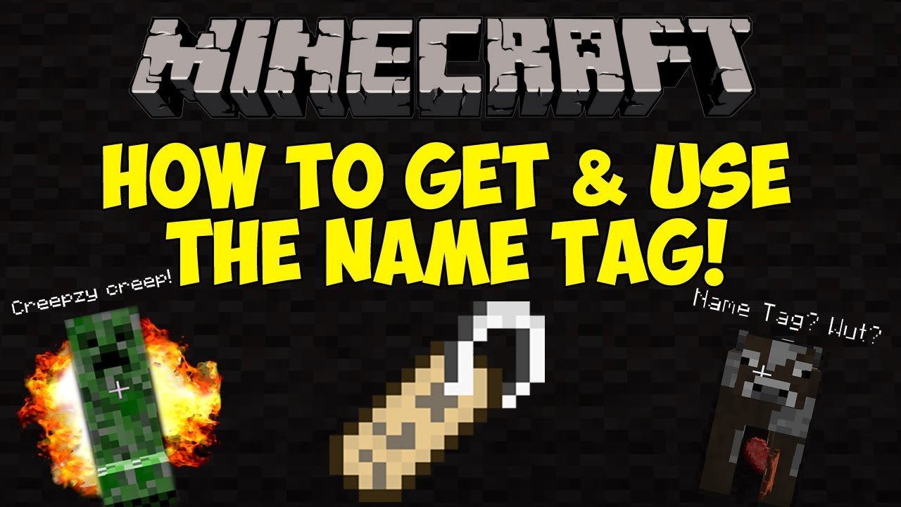 Minecraft: How To Get &  Use The Name Tag! [1.6.1]