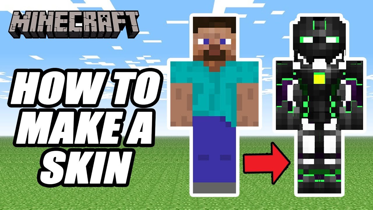 Minecraft How To Make A Skin For Your Character (PC ...