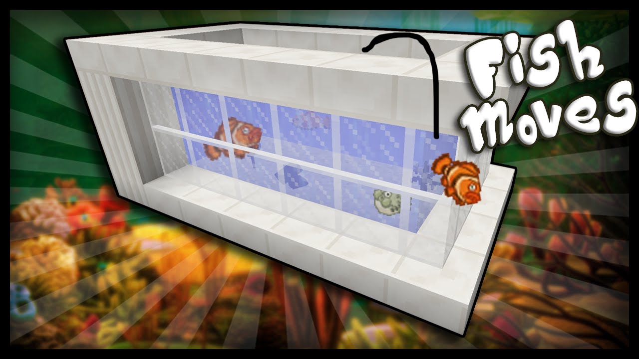 Minecraft: How to make a working aquarium