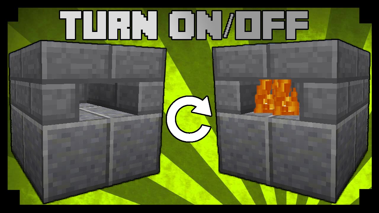 Minecraft: How to make a working pizza oven!