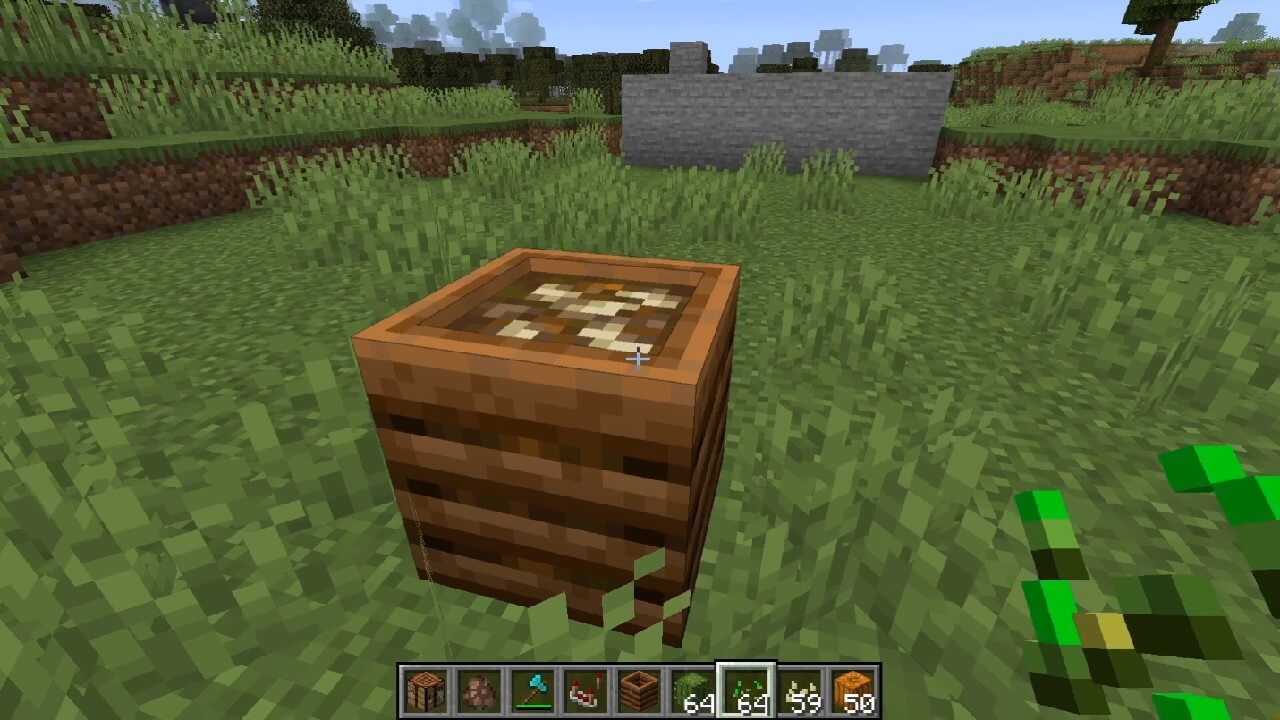 Minecraft: How to Make and Use a Composter