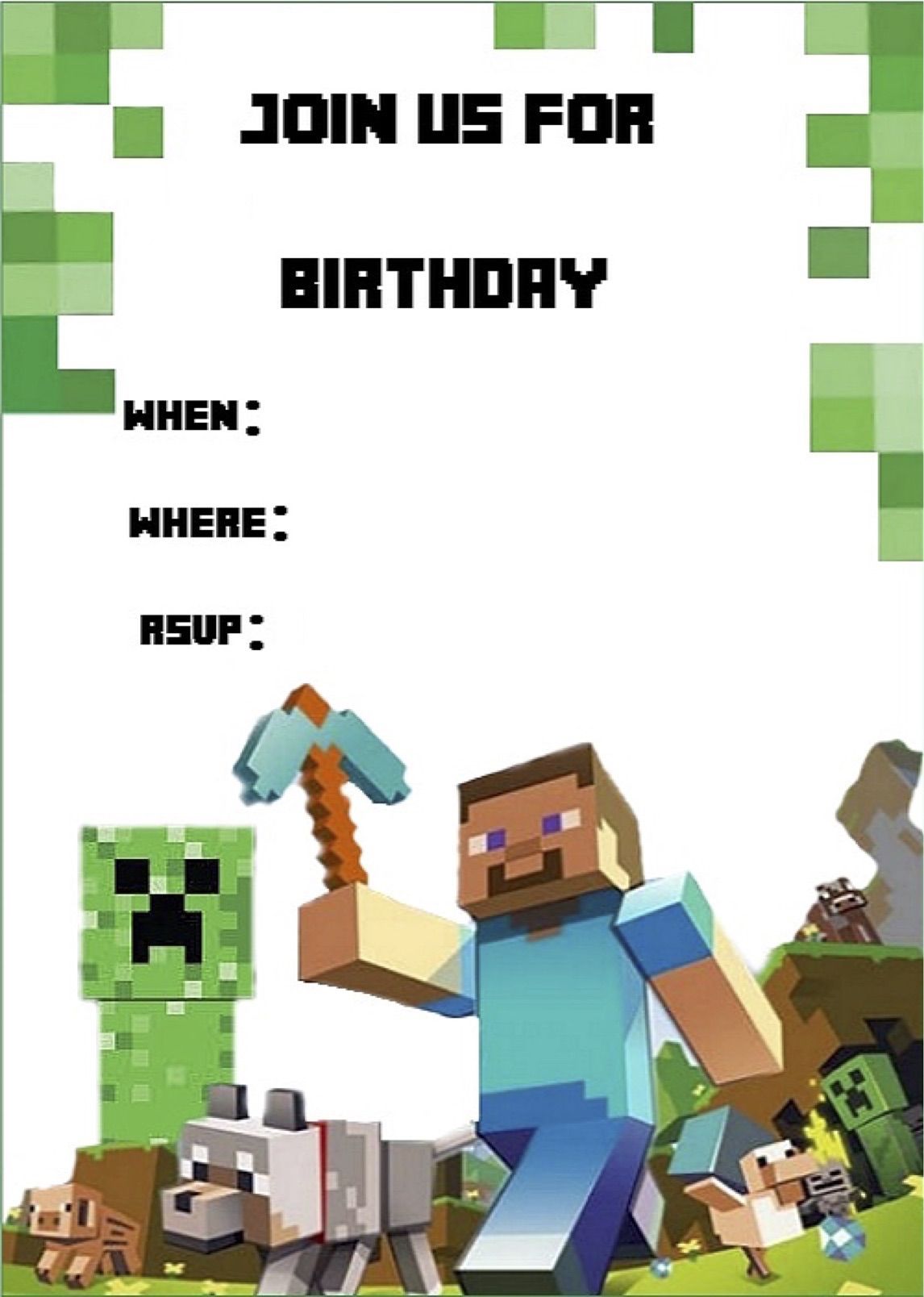 Minecraft Invite