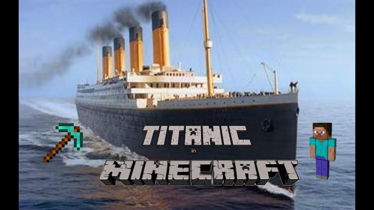 minecraft lets build TITANIC part 3