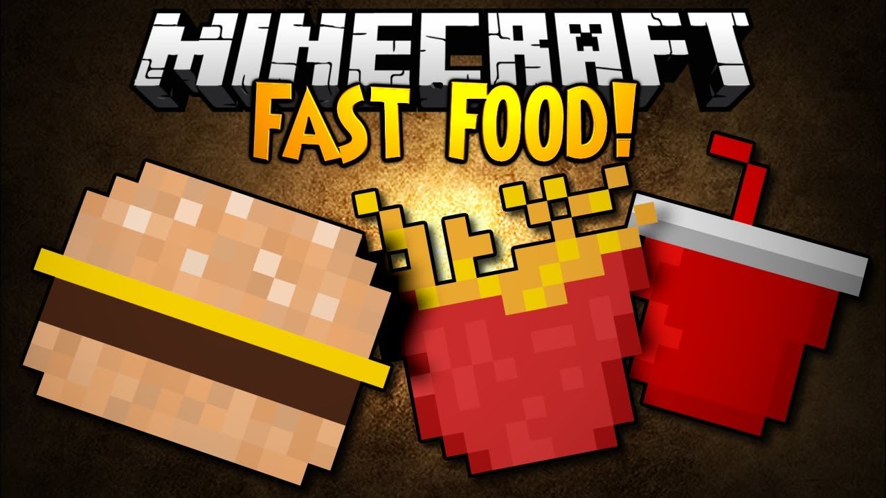 Minecraft Mod Showcase: FAST FOOD!