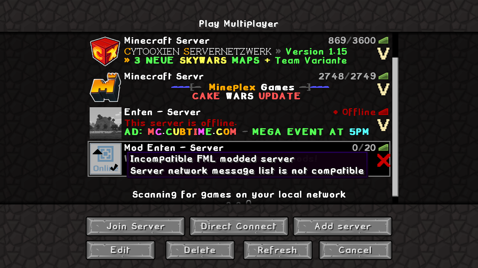 Minecraft Modded Server List : Browse down our list and discover an ...