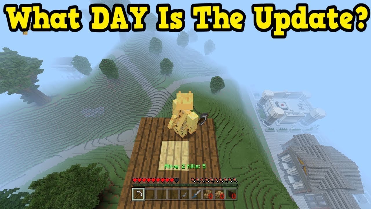 Minecraft PE / Xbox What Day Does The Next Update Come Out ...