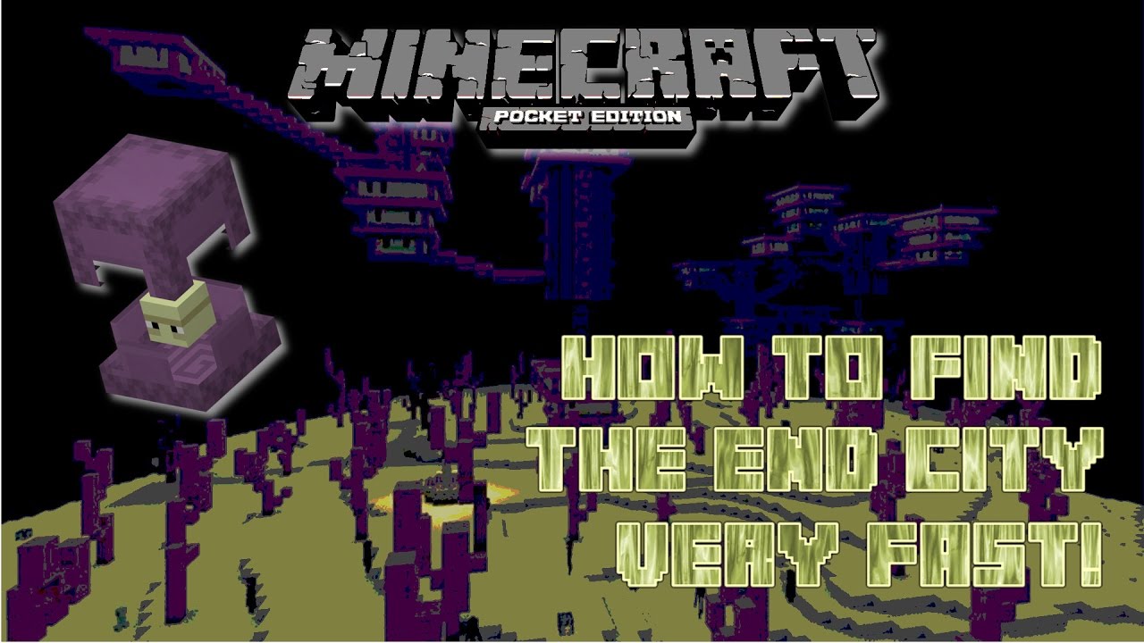 Minecraft Pocket Edition :: How to find an End City FAST ...
