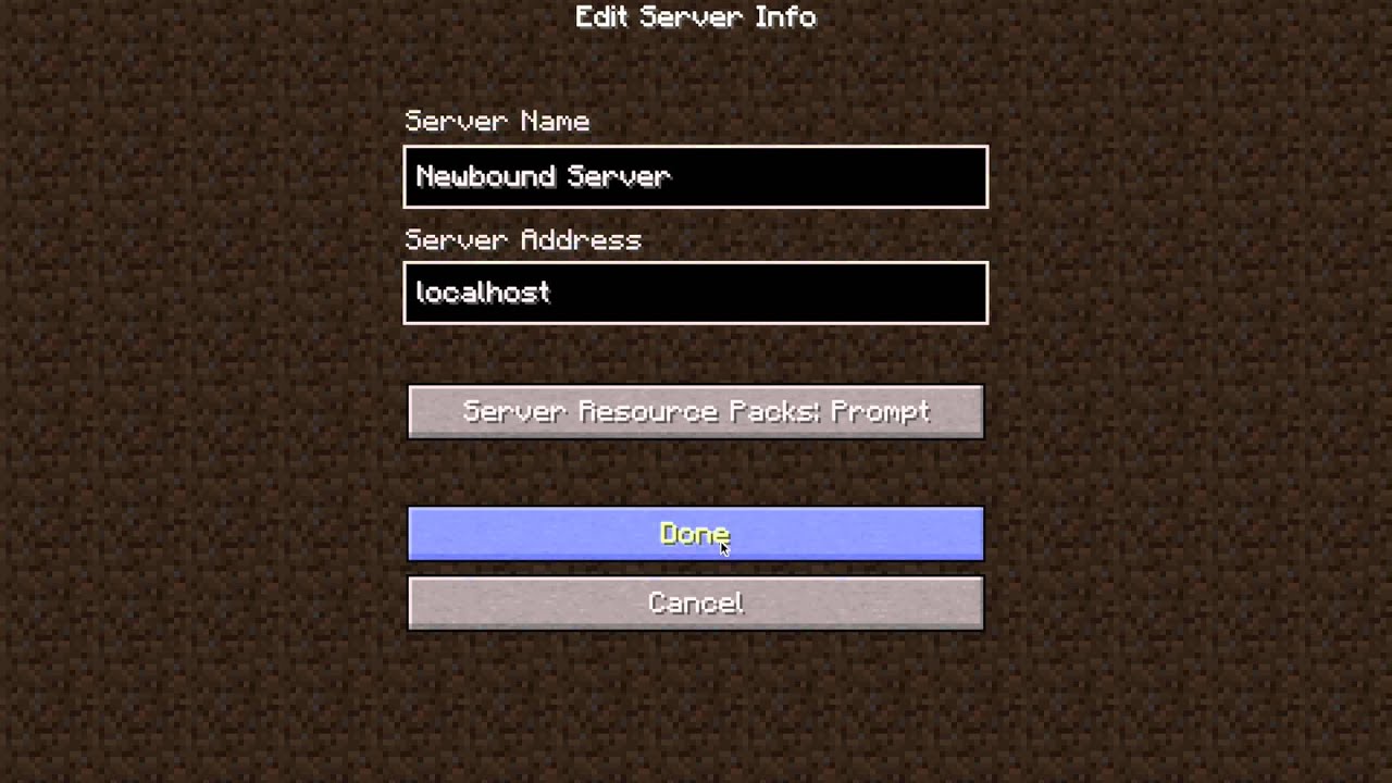Minecraft Private Server