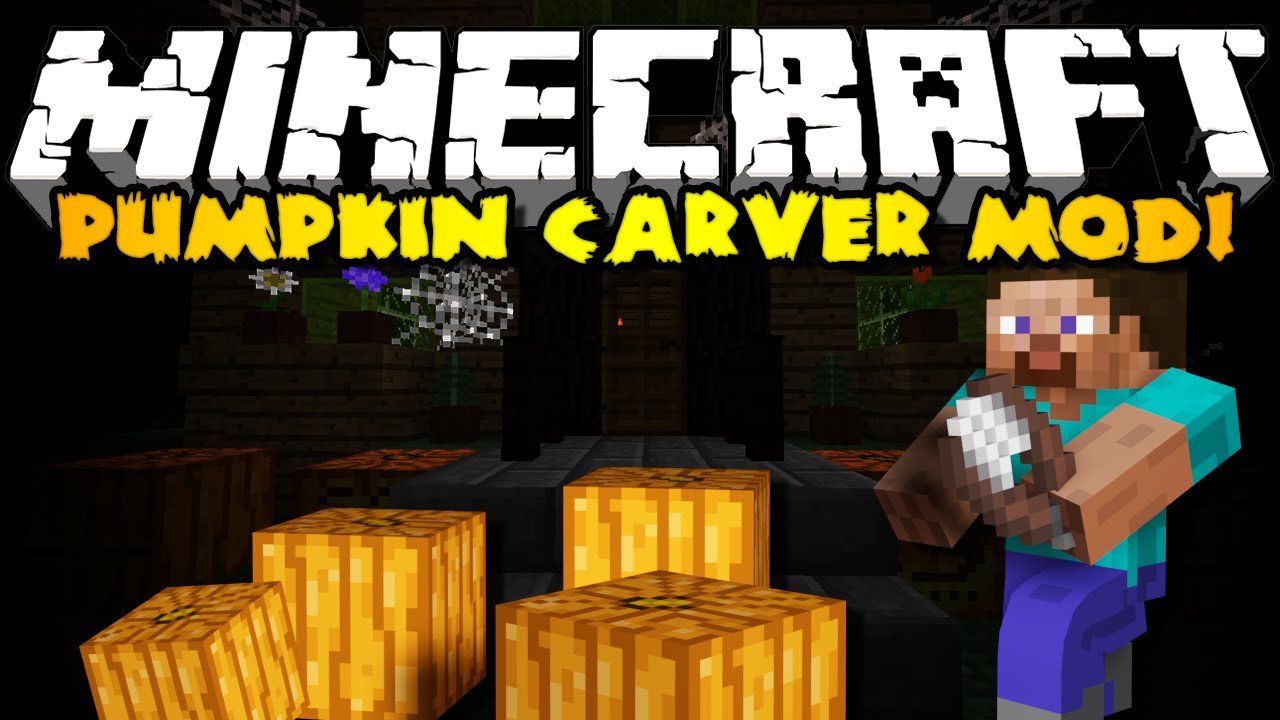 Minecraft Pumpkin Carving Mod: CUSTOM CARVE YOUR PUMPKINS ...