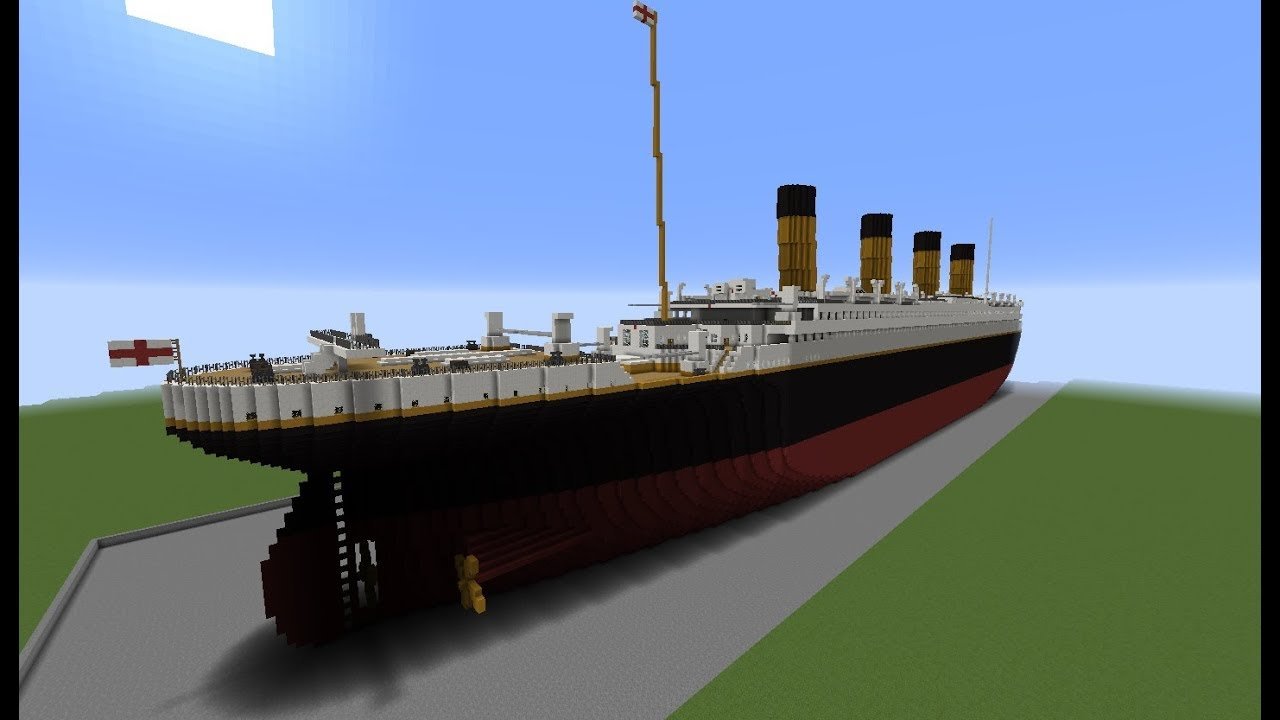 Minecraft! RMS Titanic!