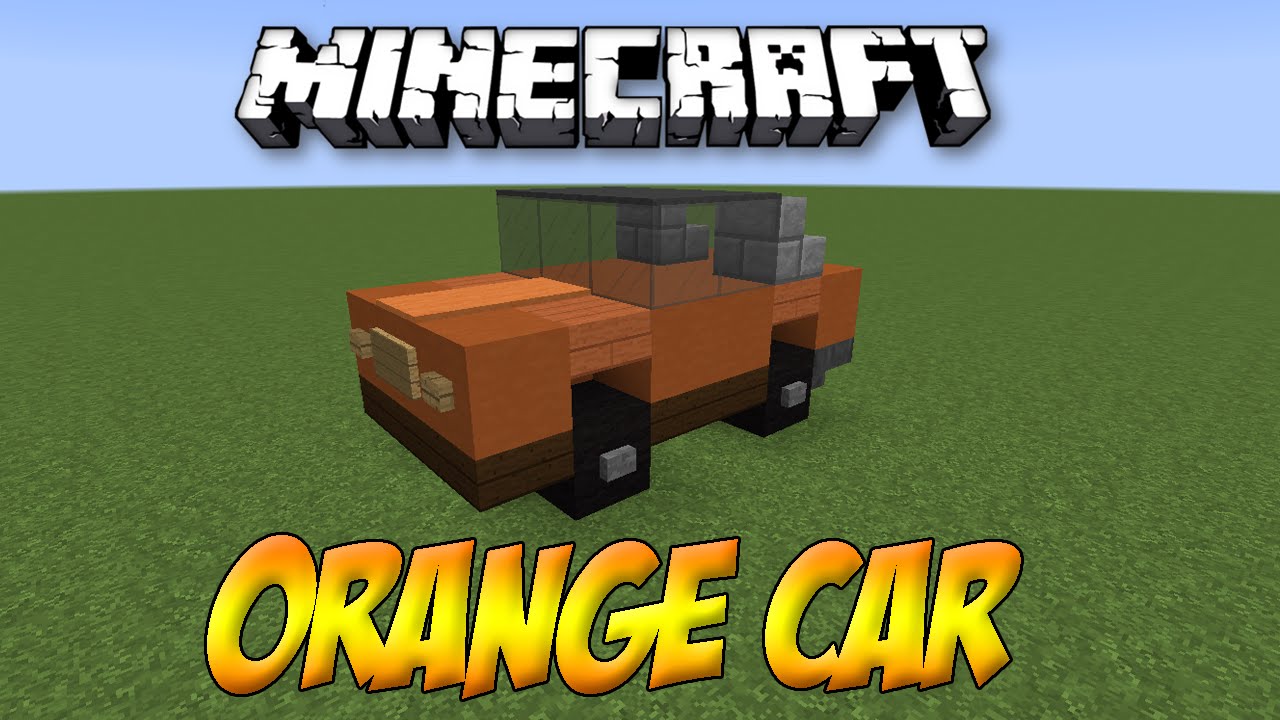 Minecraft: Simple Car Tutorial