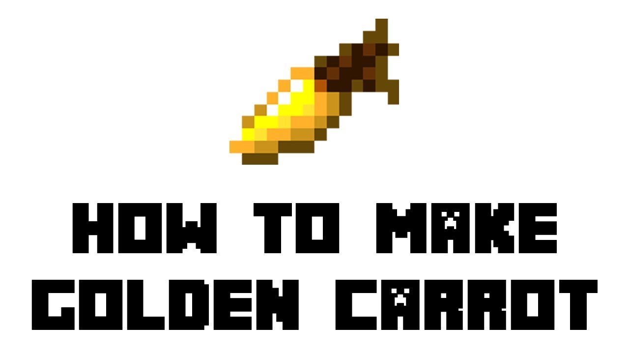 Minecraft Survival: How to Make Golden Carrot