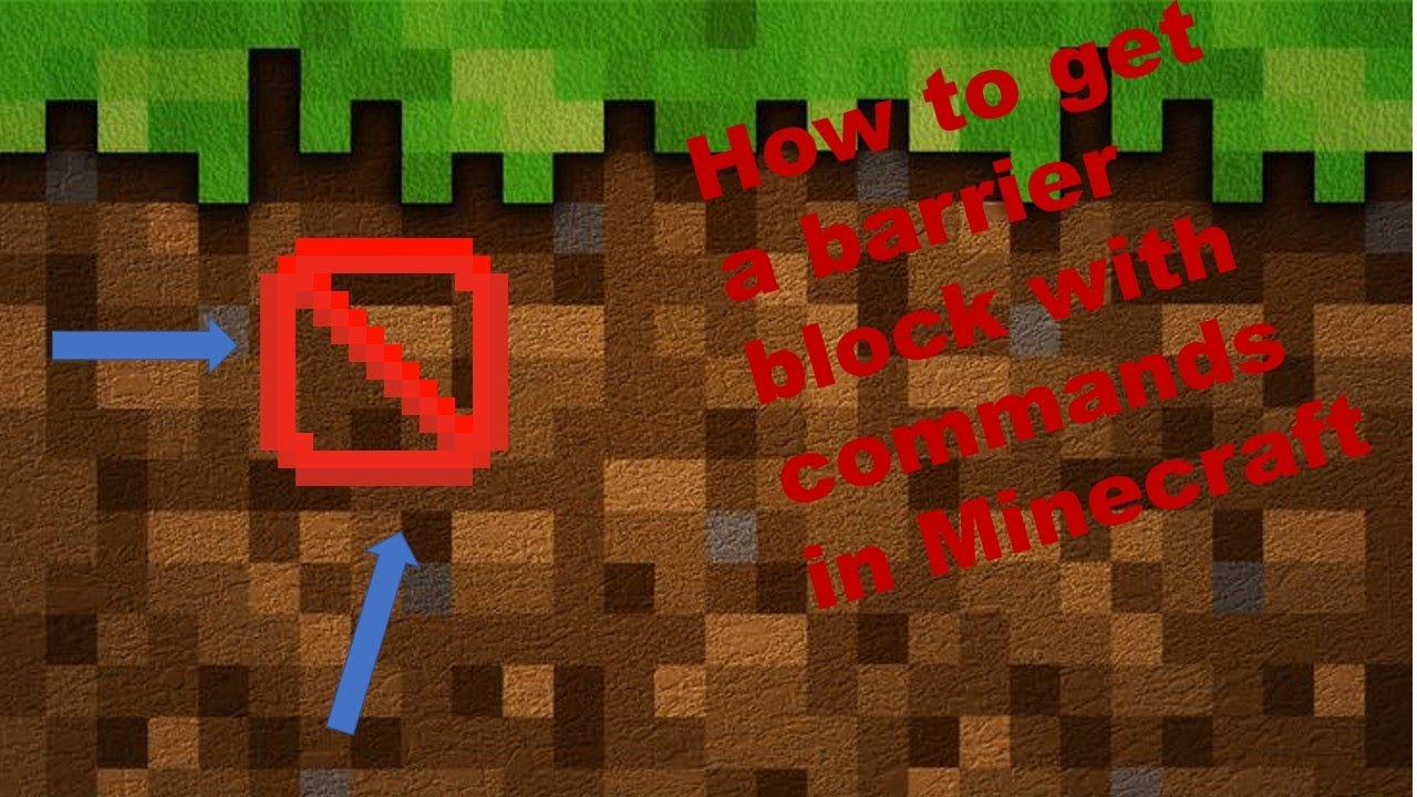 Minecraft tricks: How to get a barrier block in minecraft ...
