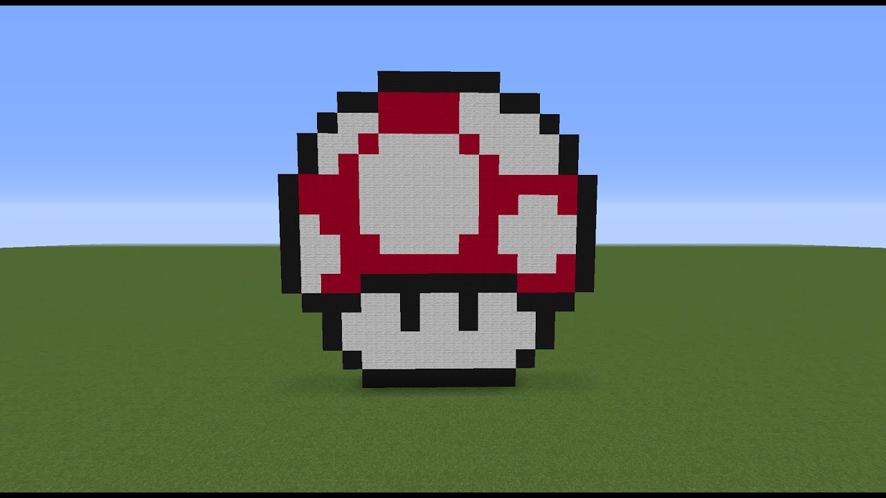 Minecraft Tutorial Ep.5: How To Make A Mario Mushroom ...