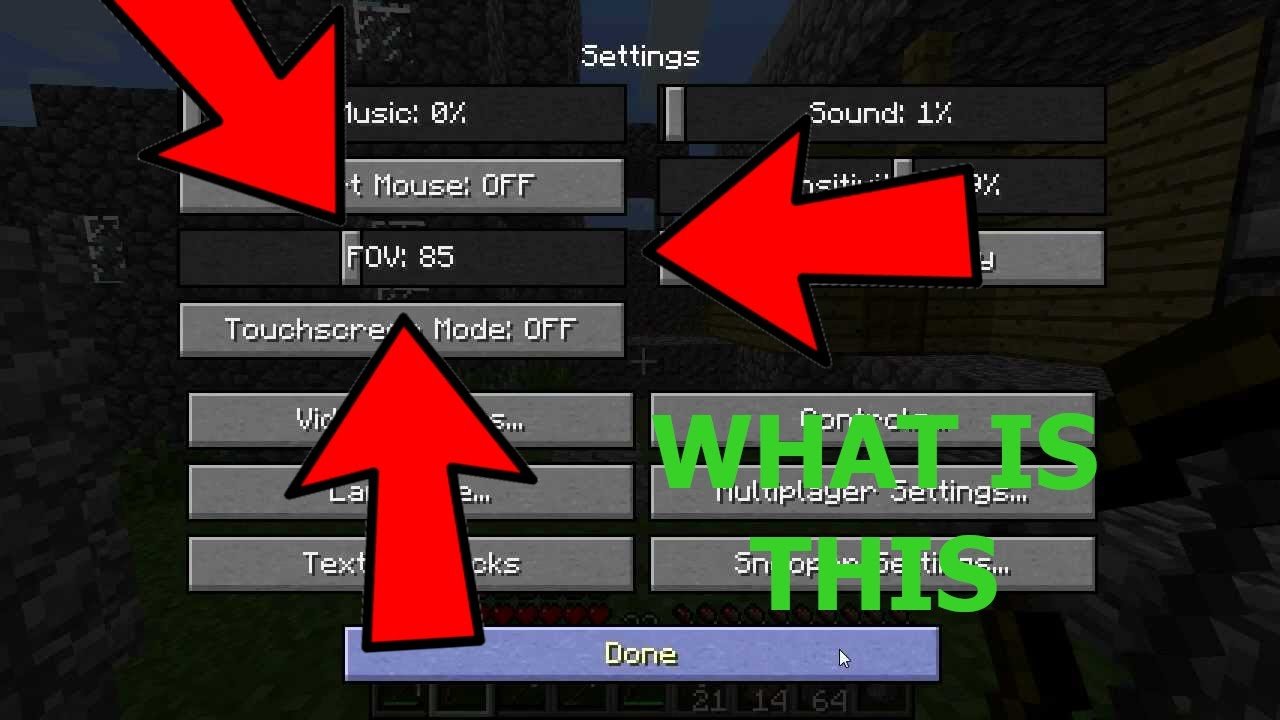 Minecraft Tutorial: How To Change Your FOV(Very Important ...