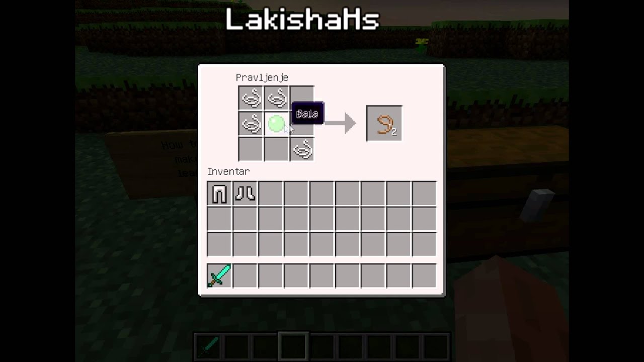 Minecraft Tutorial : How to make leads
