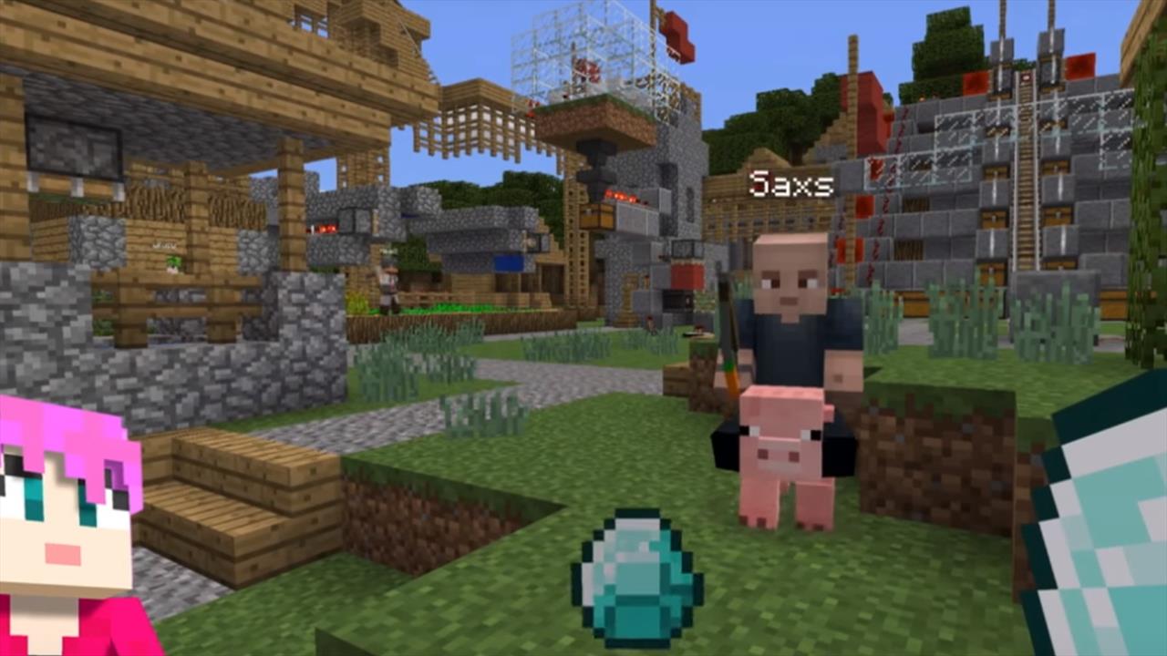 Minecraft update lets you play cross