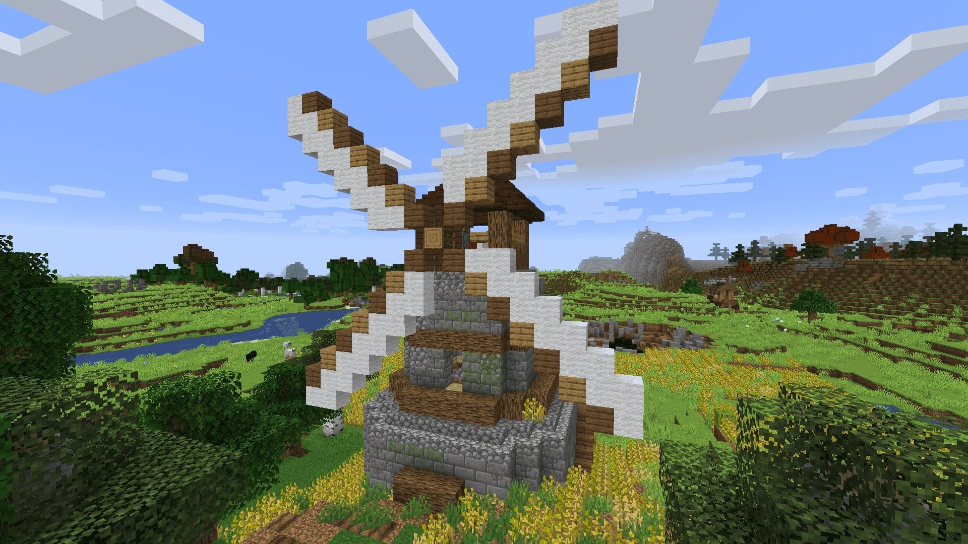 Minecraft windmill