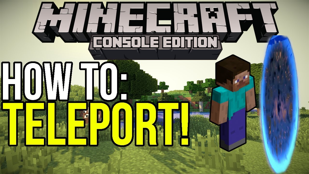 Minecraft Xbox &  PS3: How to Teleport in TU14!