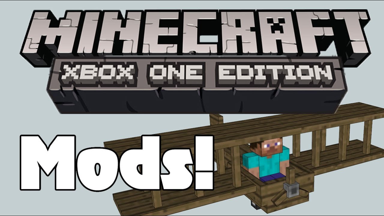 Mods For Minecraft XBOX ONE Edition? BIG NEWS!