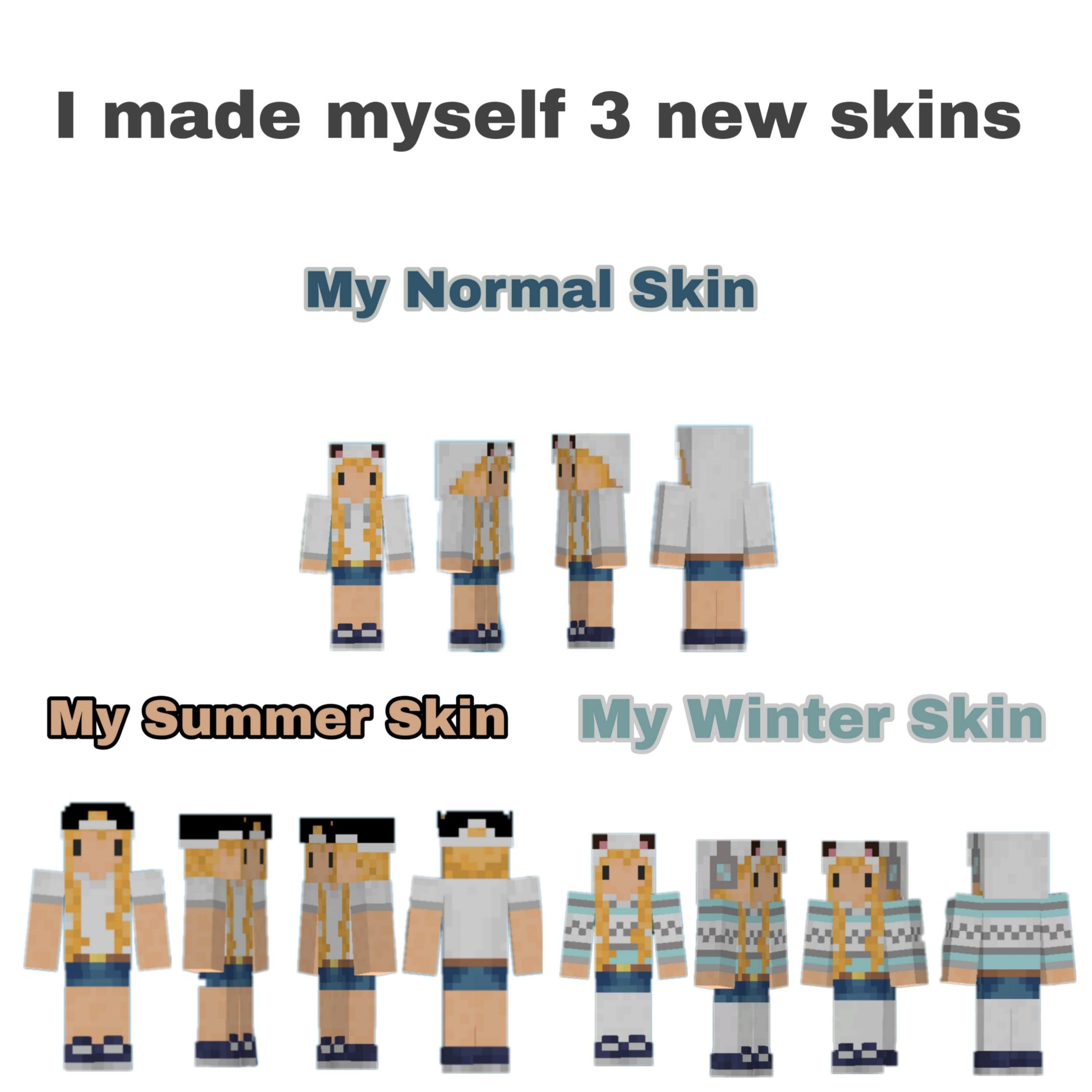 My New Minecraft Skin : Minecraft