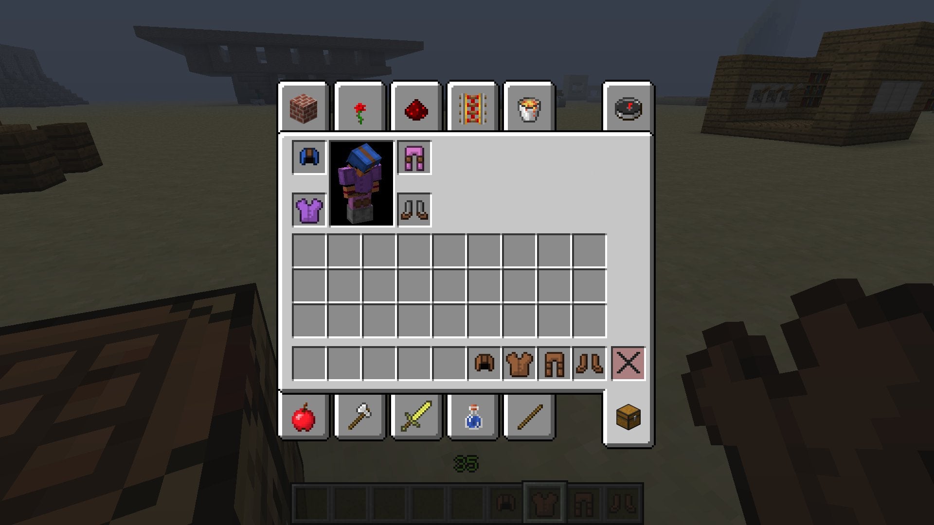 New Textures for the Leather Armor (Snapshot 12w37a ...