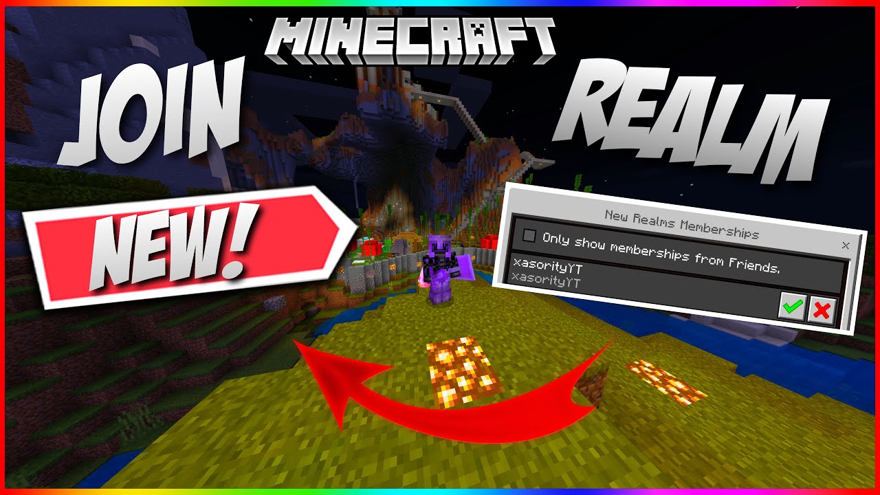 NEW]JOIN MY REALM SMP,MINECRAFT(REALM CODE)