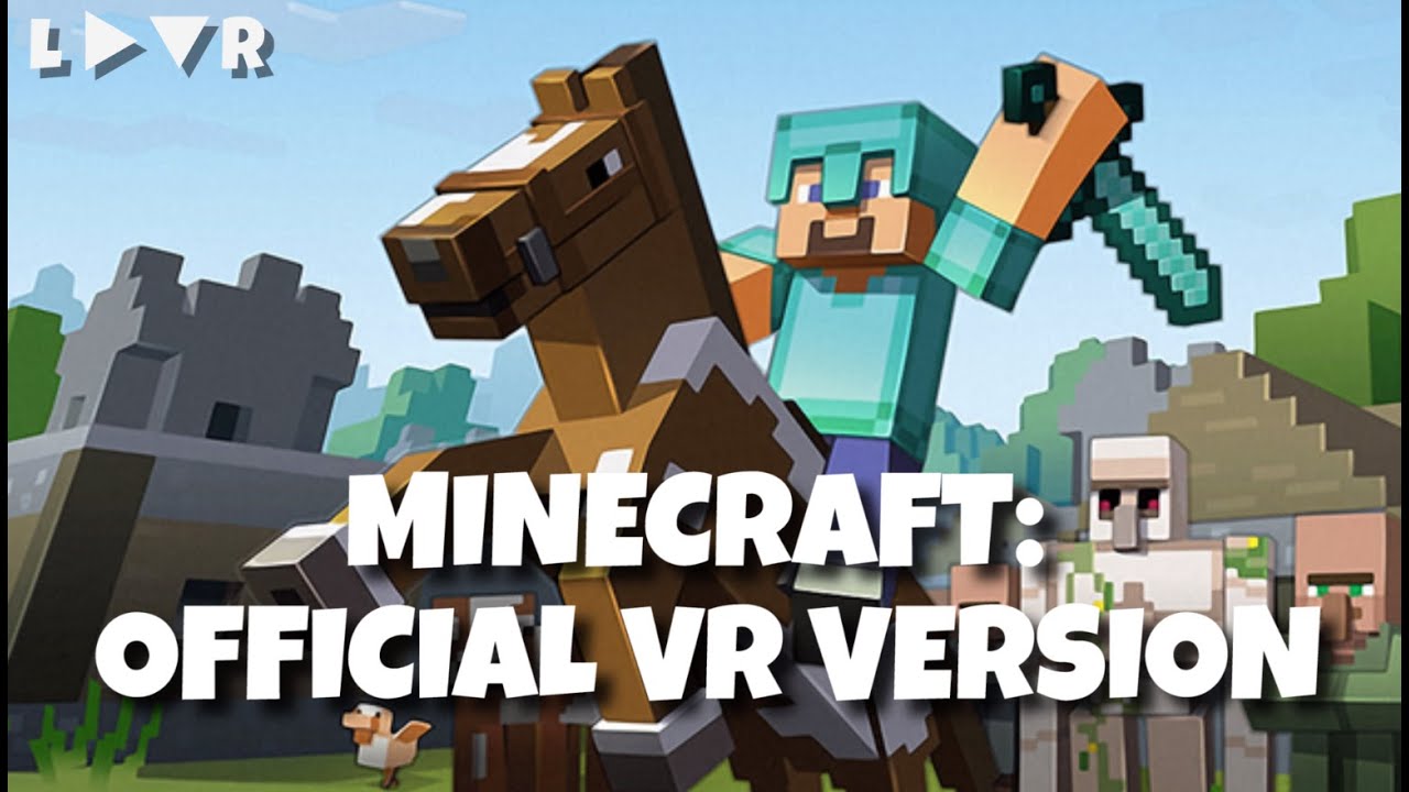 OFFICIAL MINECRAFT VR GAME ON OCULUS RIFT! Playthrough ...