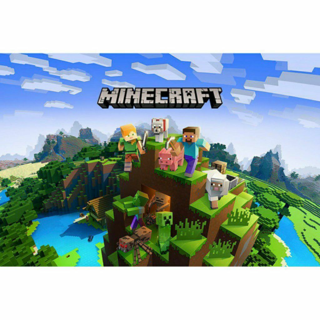 Original Minecraft Java PC + Windows 10 Edition 2020