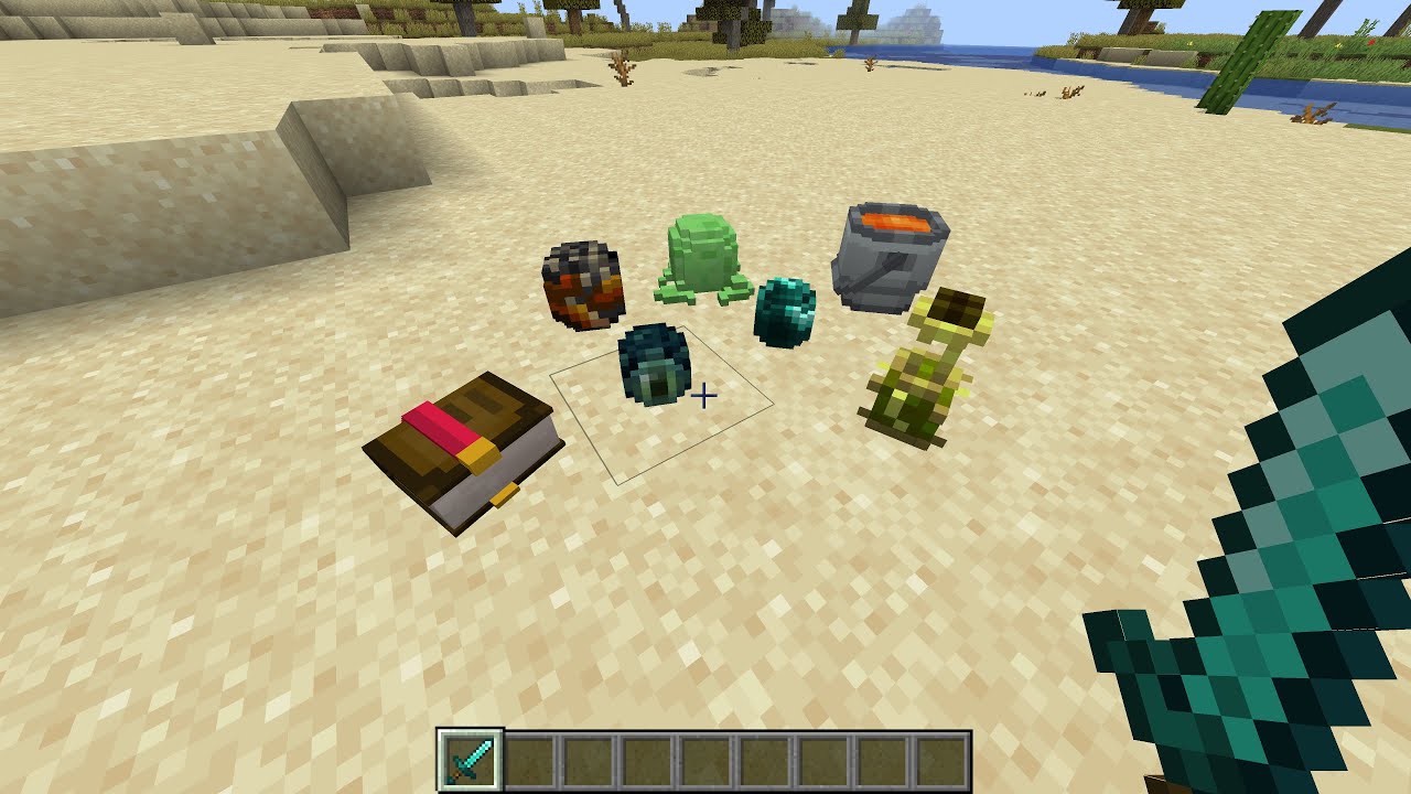 Place item. Placeable items Mod 1.12.2.