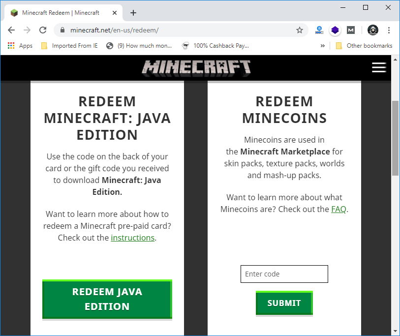 Redeem Code Minecraft : : This minecraft code generator is in no way ...