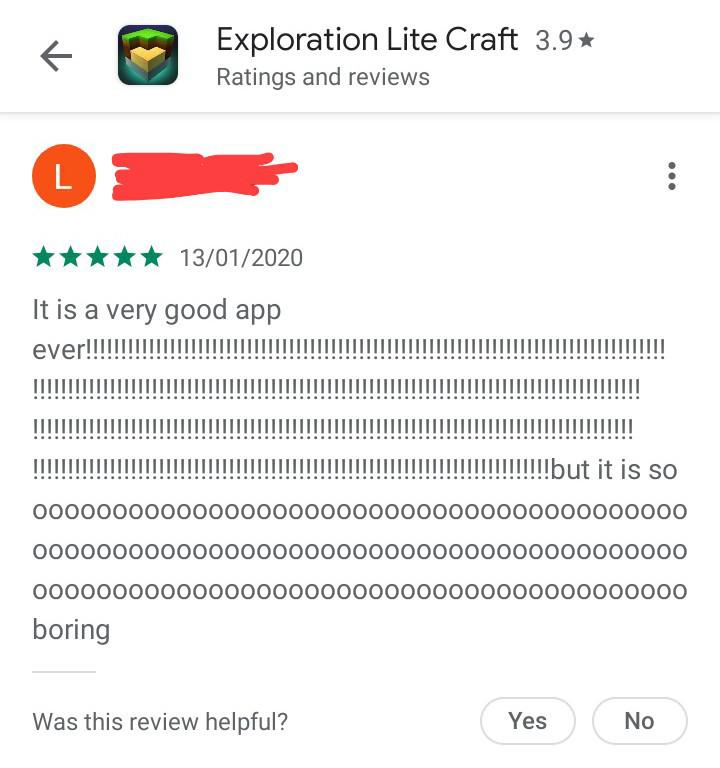 Review on a Minecraft rip