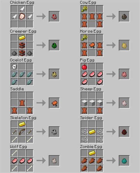 Spawn Egg Minecraft â spawn eggs can be obtained only in ...