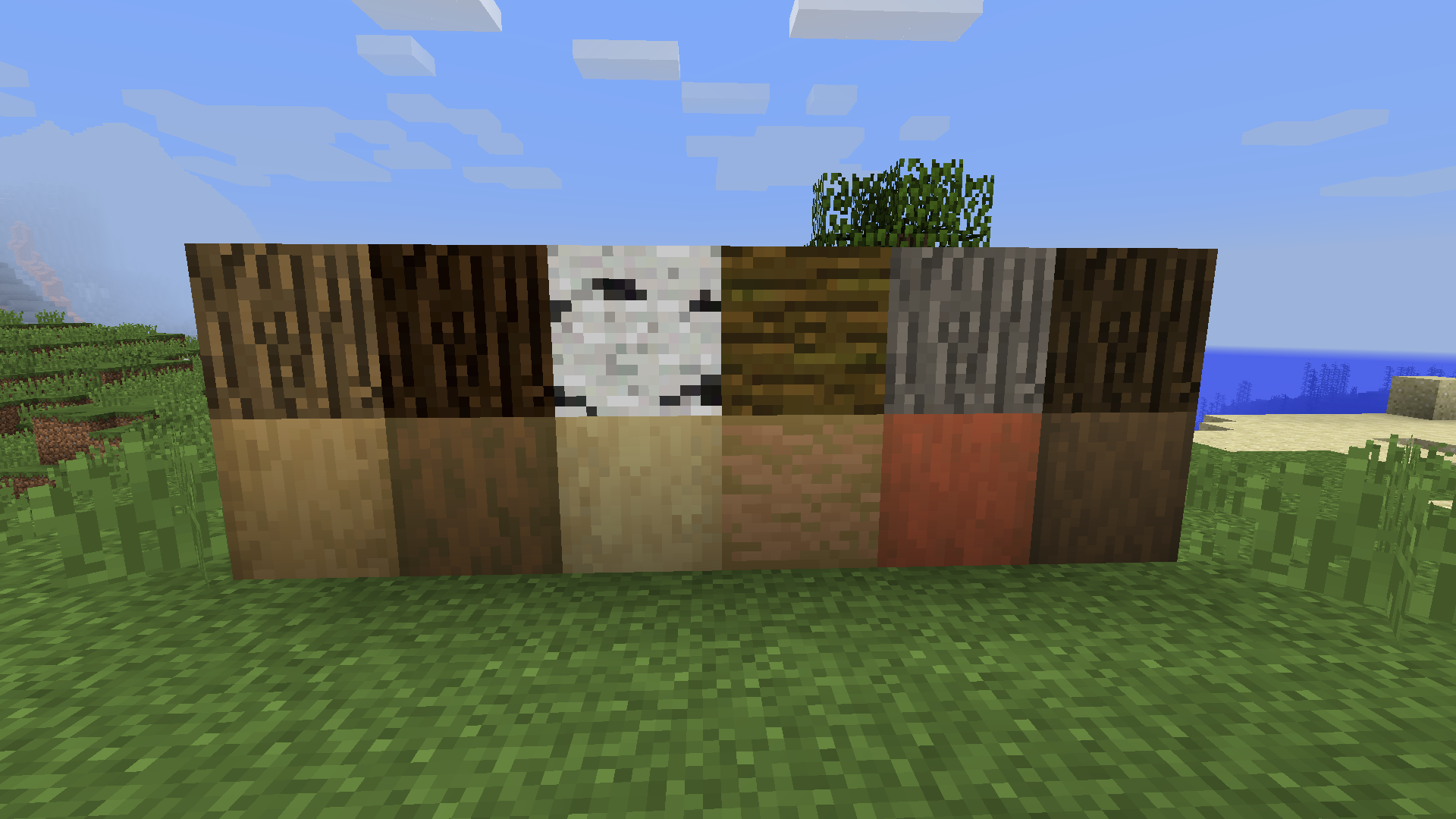 Stripped Logs : Minecraft