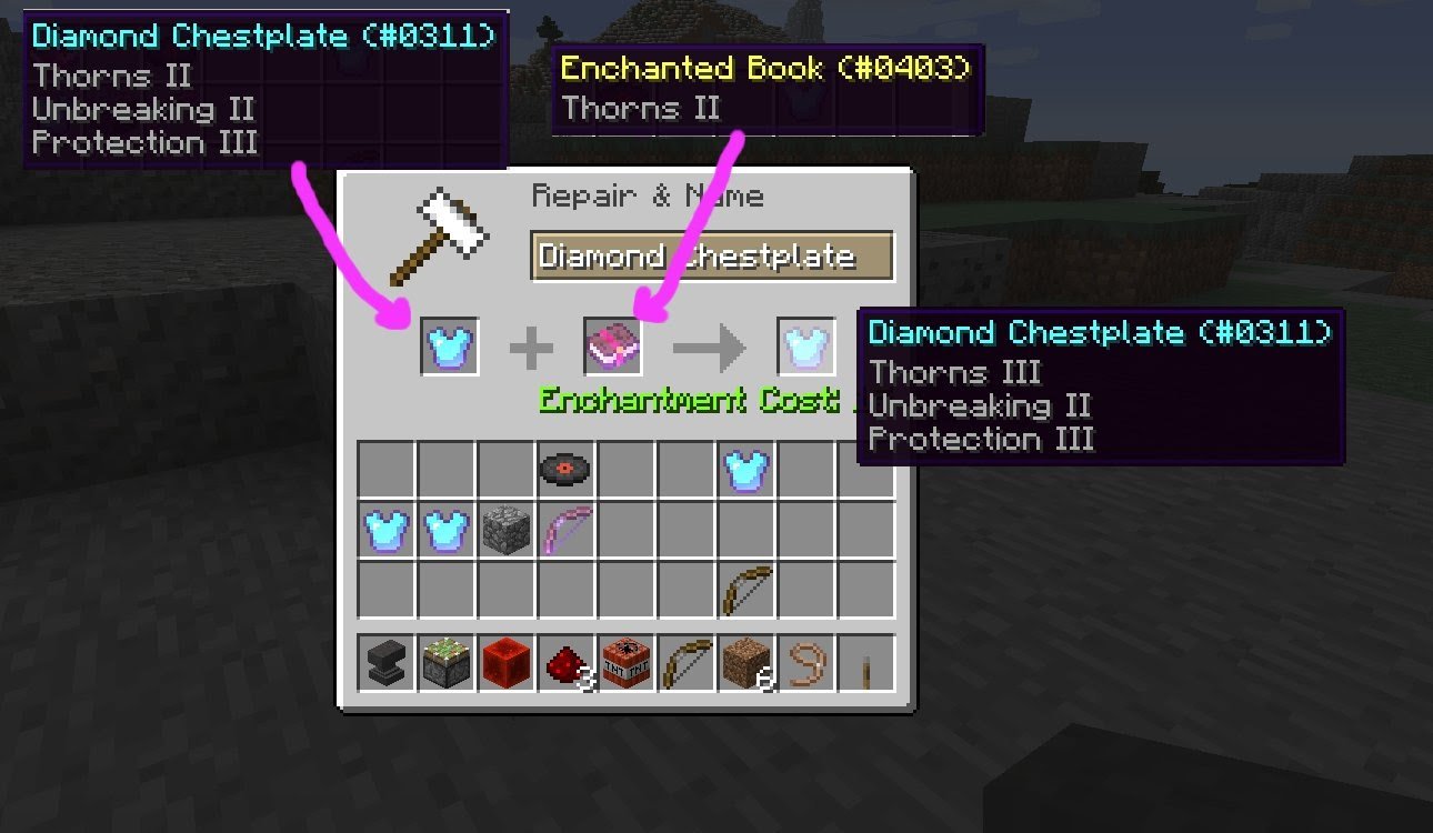 The Best Minecraft Chestplate Enchantments
