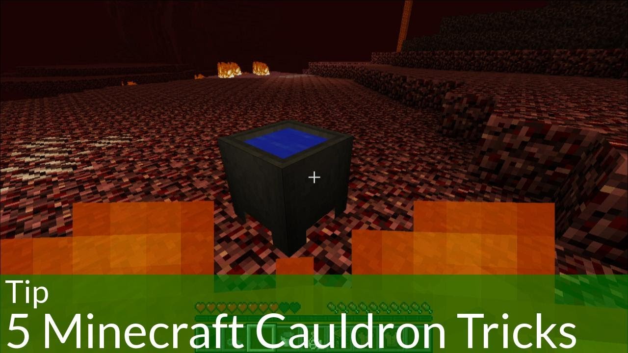 Tip: 5 Minecraft Cauldron Tricks