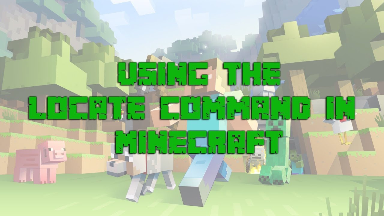 Using The Locate Command In Minecraft