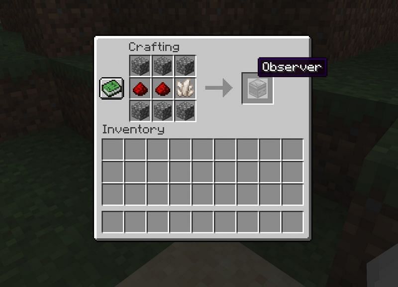 What do observers do in Minecraft?